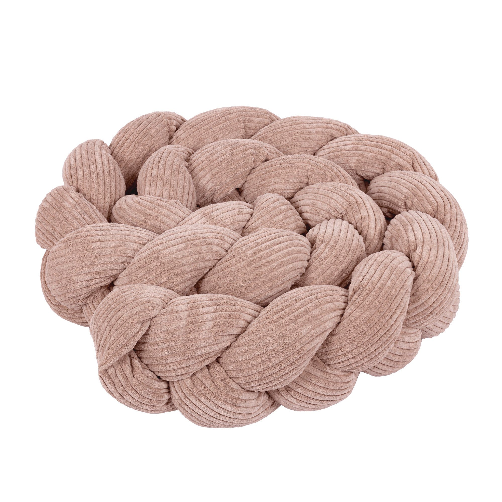 Crib Bumper Braid – Soft Protective Bumper for Babies | Aesthetic Powder Pink 300cm