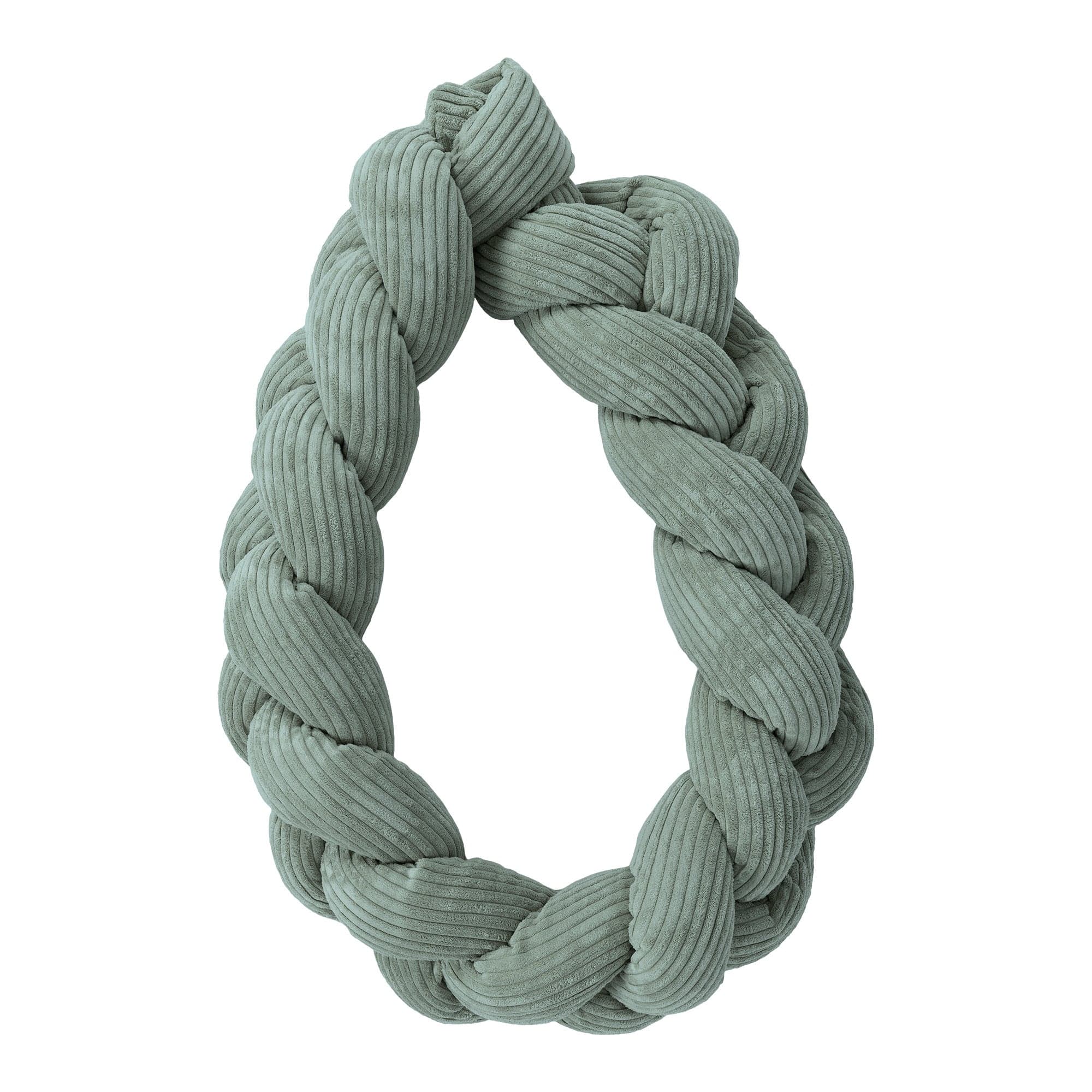 Crib Bumper Braid – Soft Protective Bumper for Babies | Aesthetic Olive Green 200cm