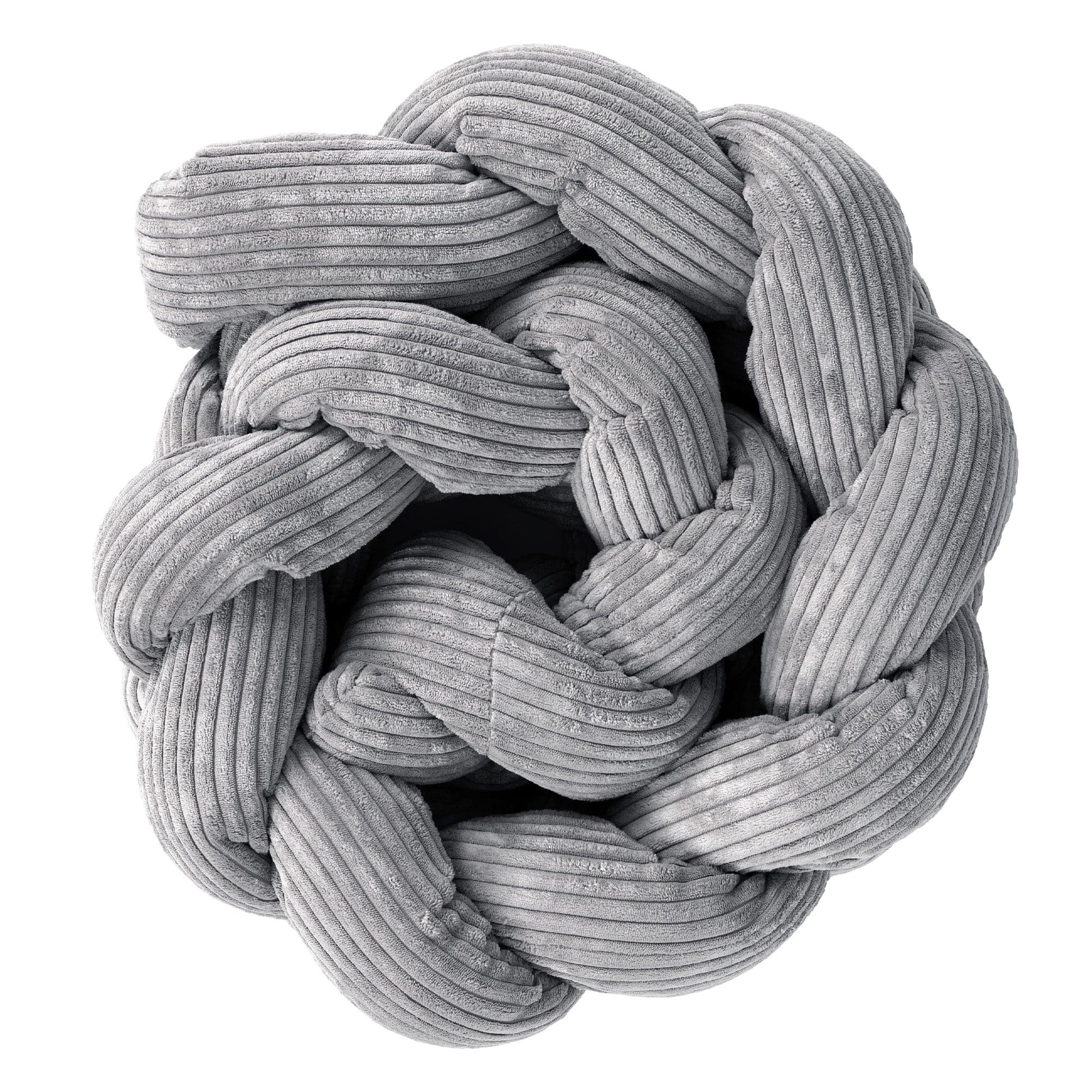 Crib Bumper Braid – Soft Protective Bumper for Babies | Aesthetic Grey 300cm