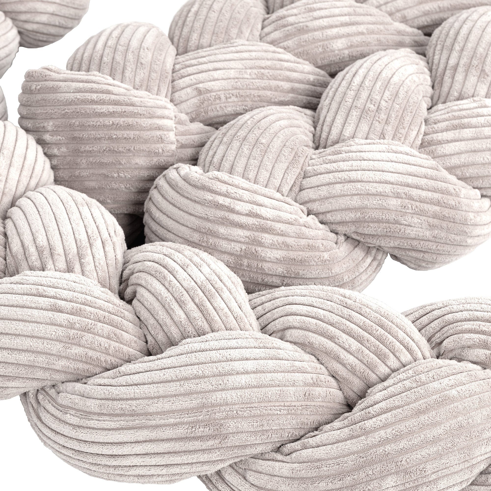 Crib Bumper Braid – Soft Protective Bumper for Babies | Aesthetic Ecru 200cm