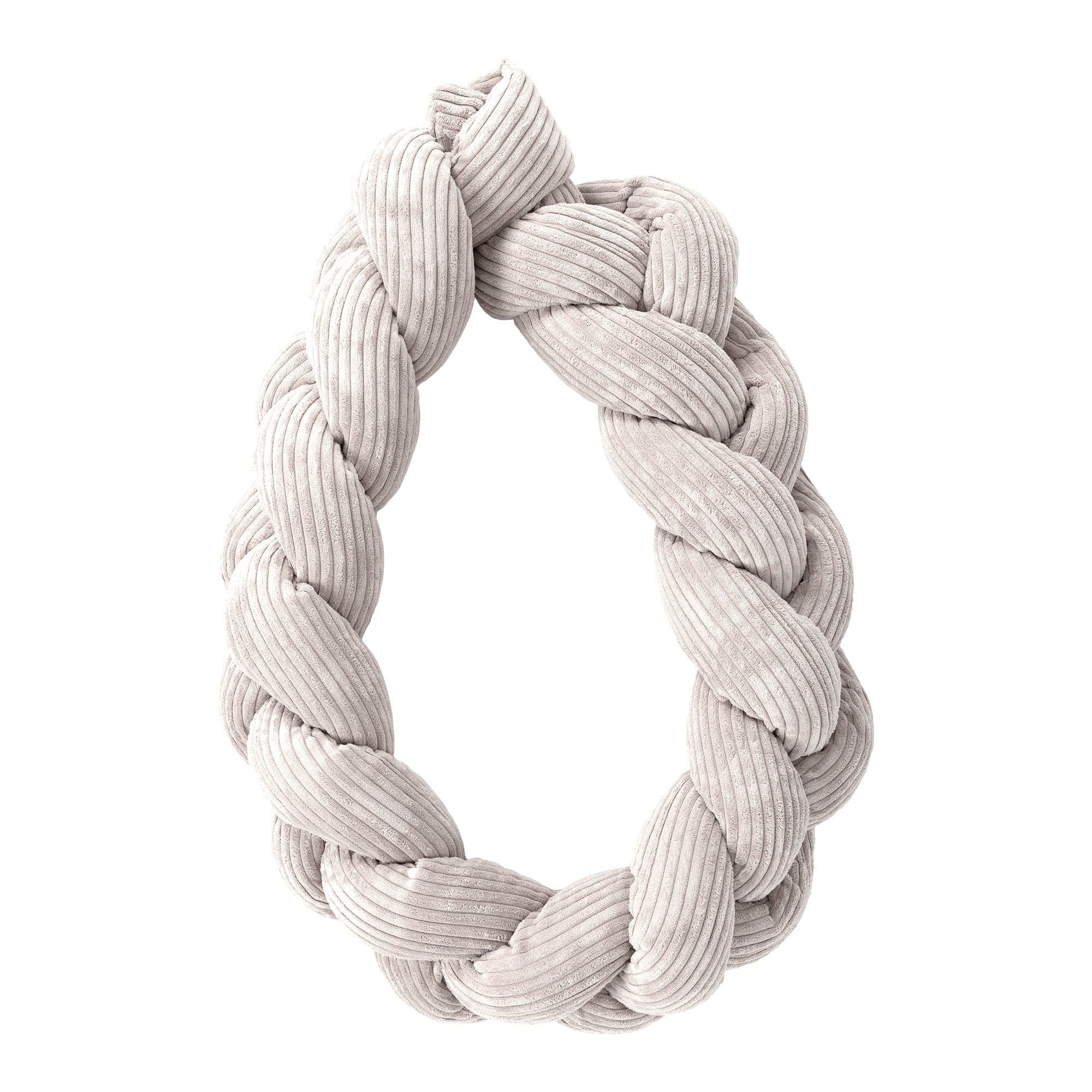 Crib Bumper Braid – Soft Protective Bumper for Babies | Aesthetic Ecru 150cm