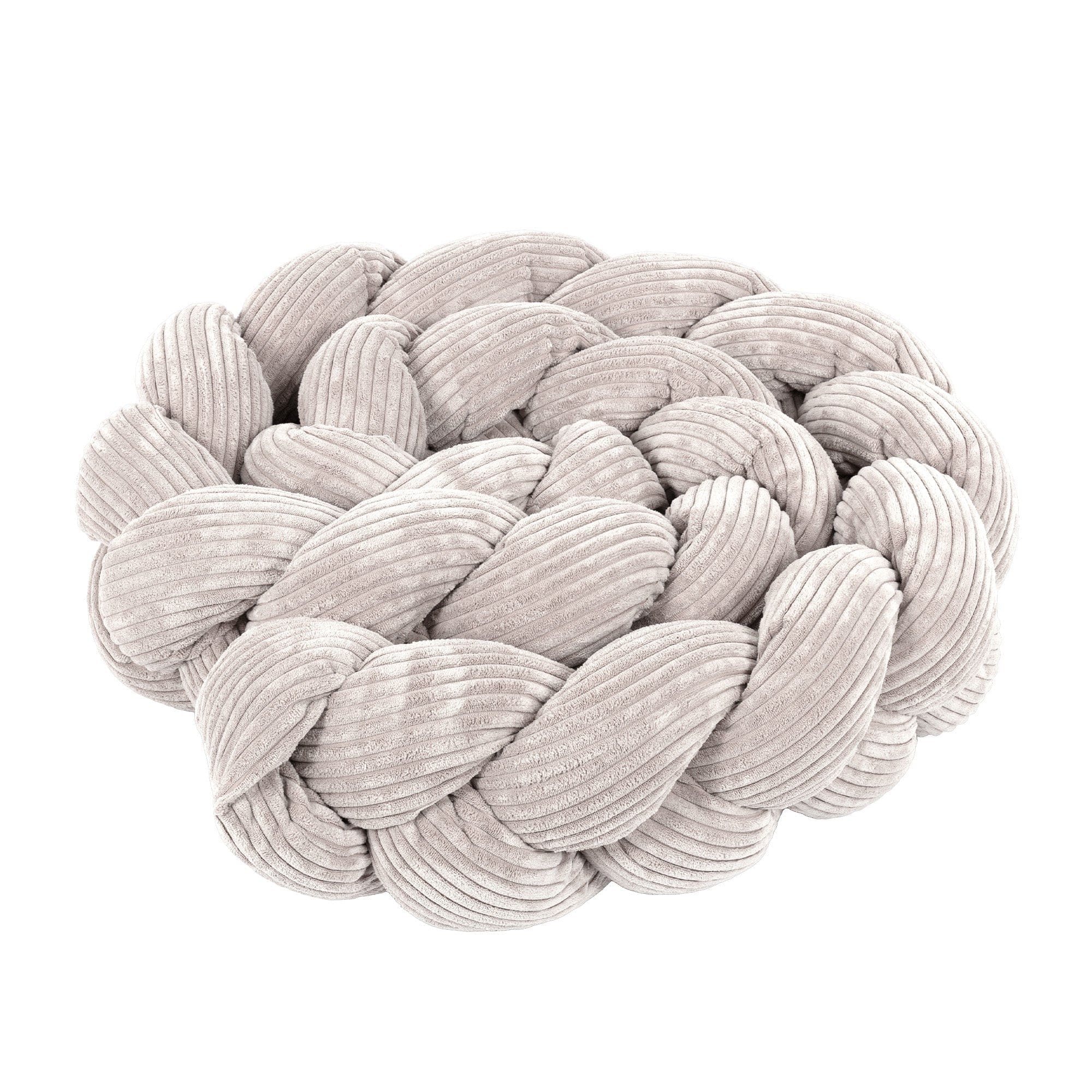 Crib Bumper Braid – Soft Protective Bumper for Babies | Aesthetic Ecru 300cm