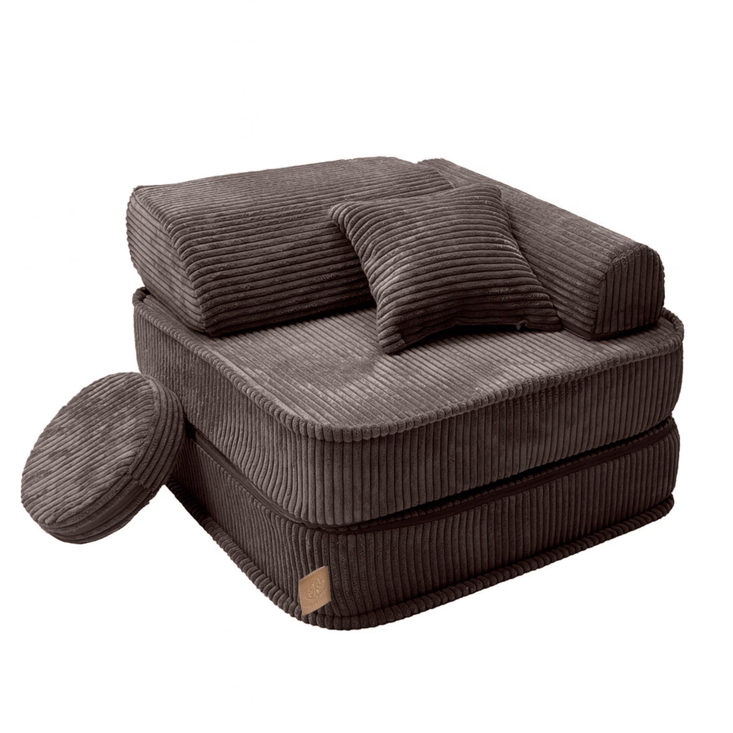 Meowbaby Modularer Kindersessel – 5 Elemente | Aesthetic | 60 cm