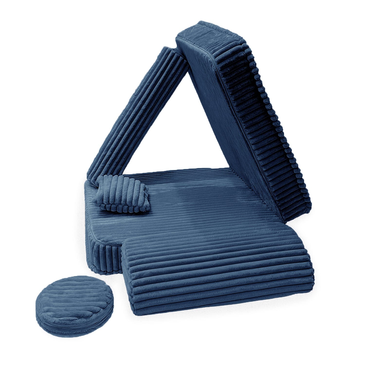 Meowbaby Modularer Kindersessel – 5 Elemente | Churros | 80 cm