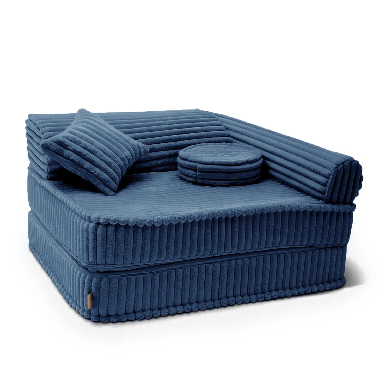 Meowbaby Modularer Kindersessel – 5 Elemente | Churros | 80 cm