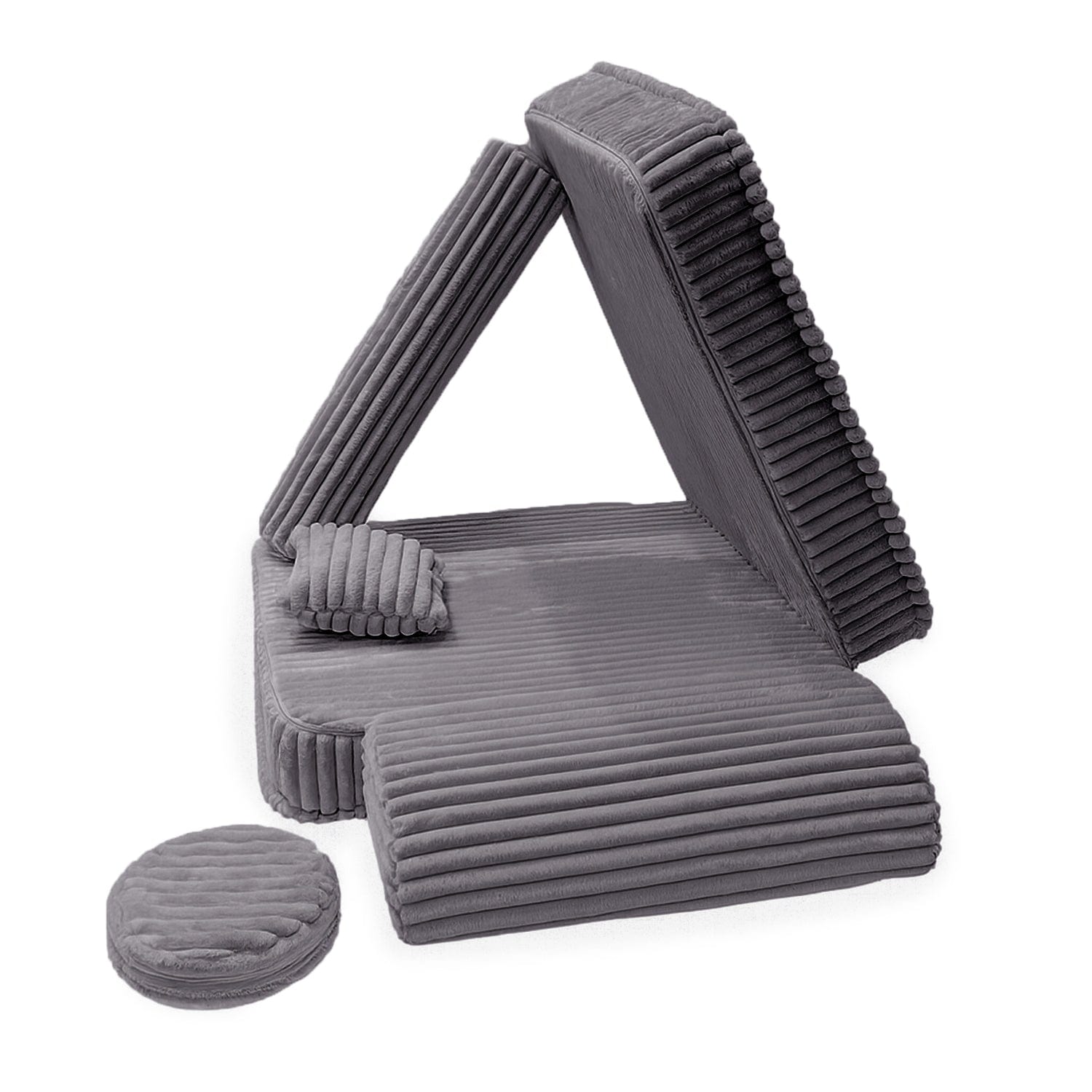 Meowbaby Modularer Kindersessel – 5 Elemente | Churros | 80 cm