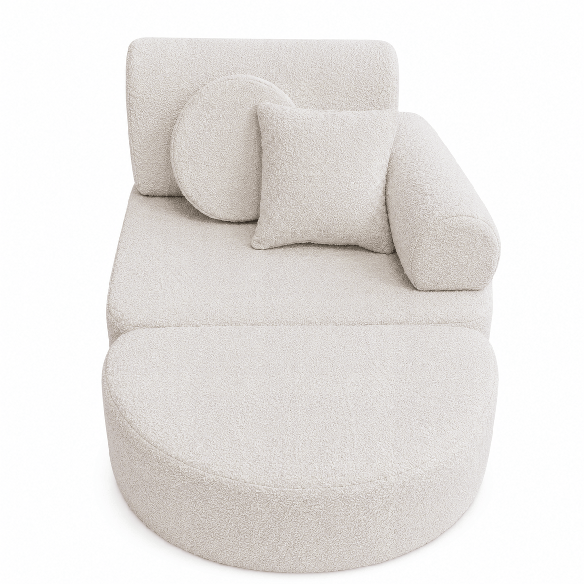 Modularer Sessel für Kinder – 6 Elemente | Boucle | 60cm