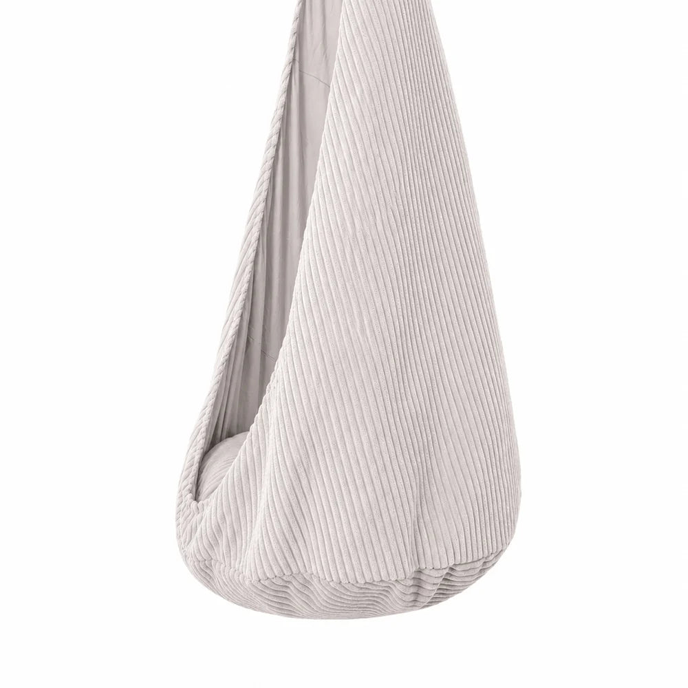 MeowBaby Hängesessel Cocoon Ästhetik Cord - Classic Cord Edition