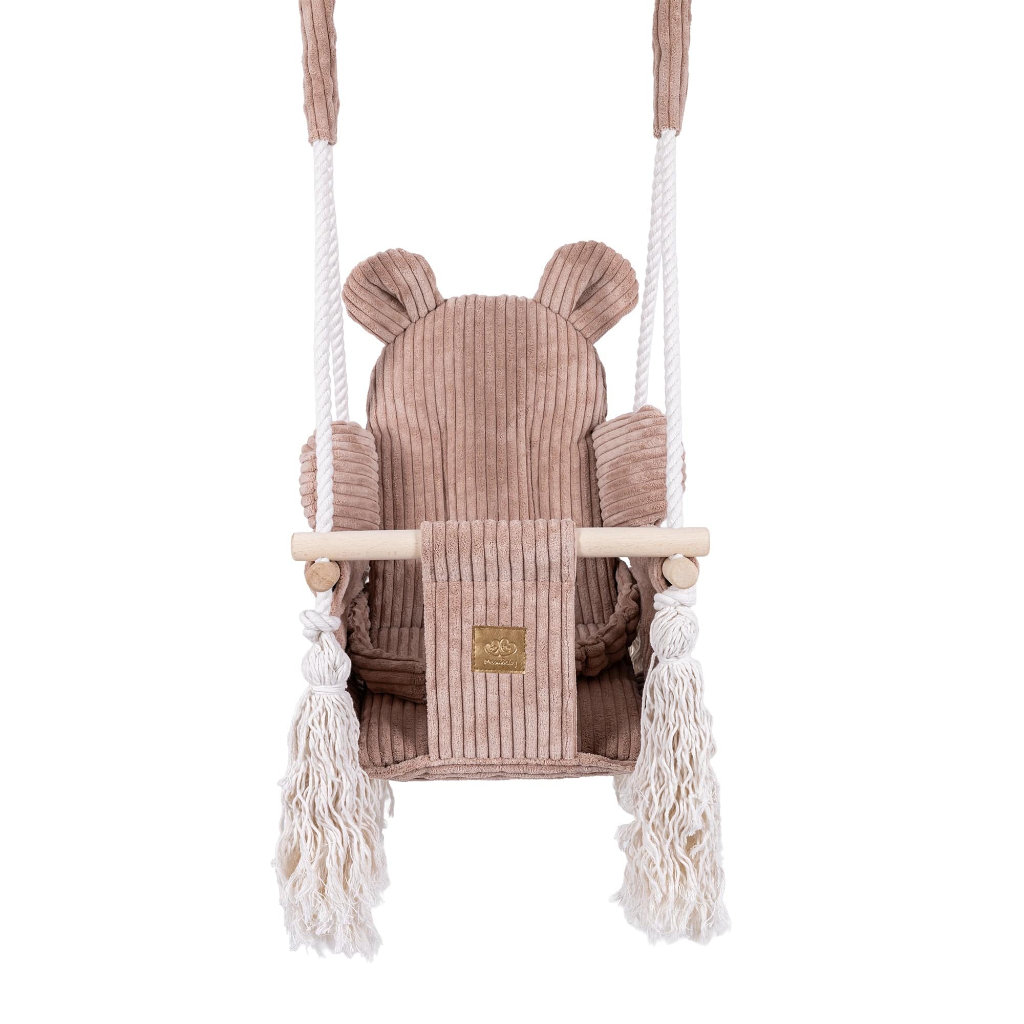 Indoor Baby Swing – Bear Swing | Aesthetic Powder Pink