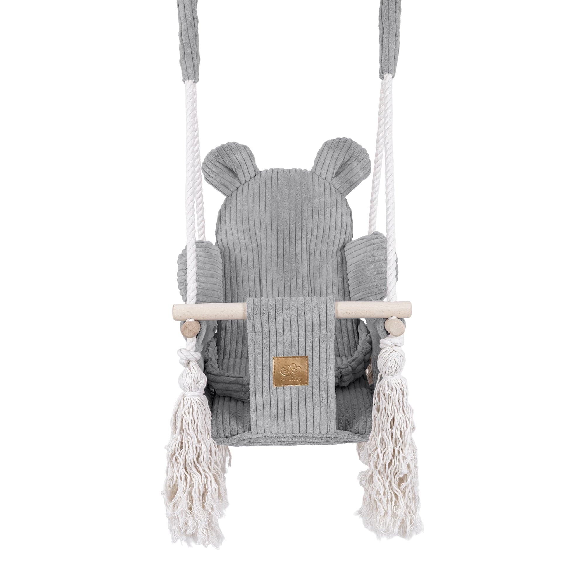 Indoor Baby Swing – Bear Swing | Aesthetic Grey