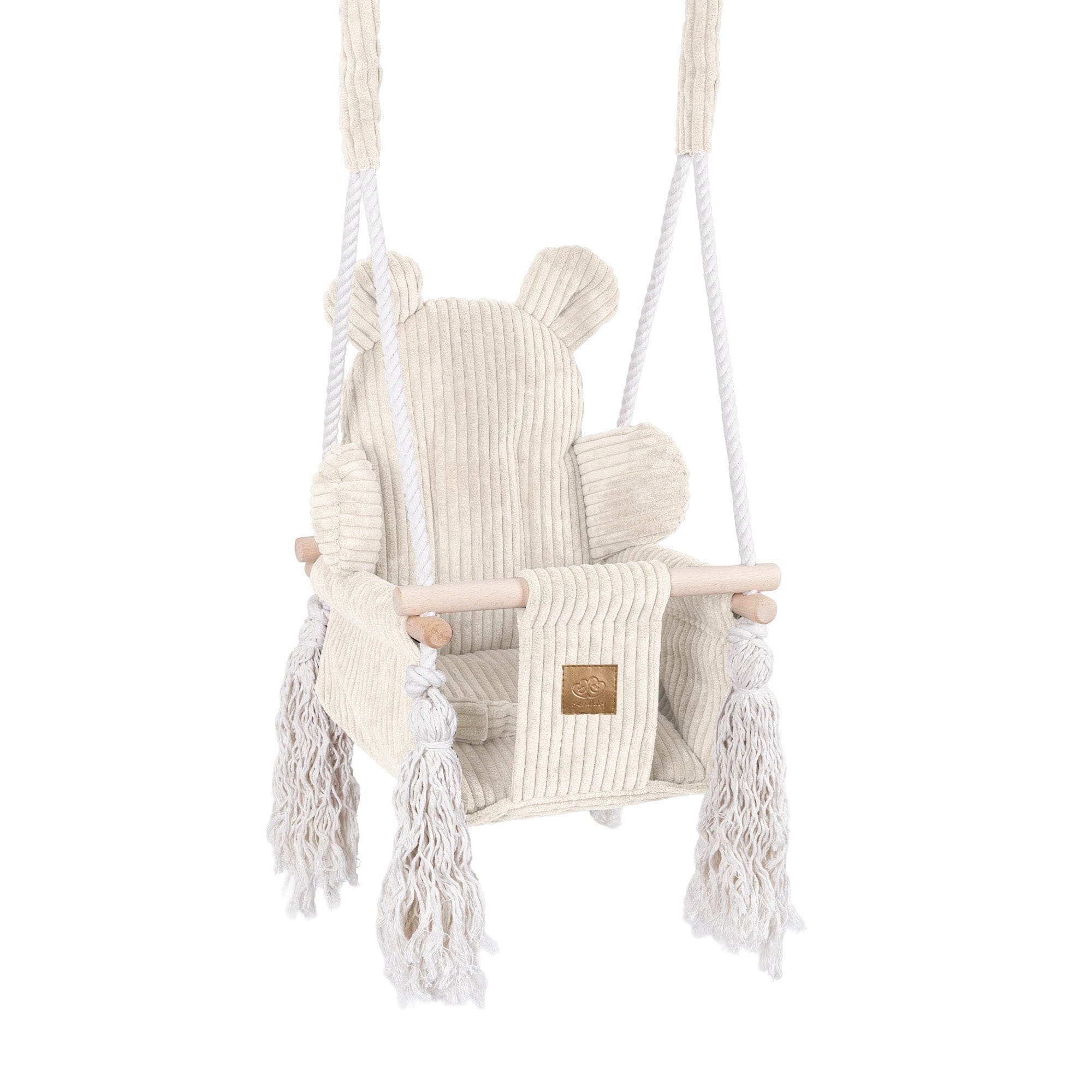 Indoor Baby Swing – Bear Swing | Aesthetic Ecru