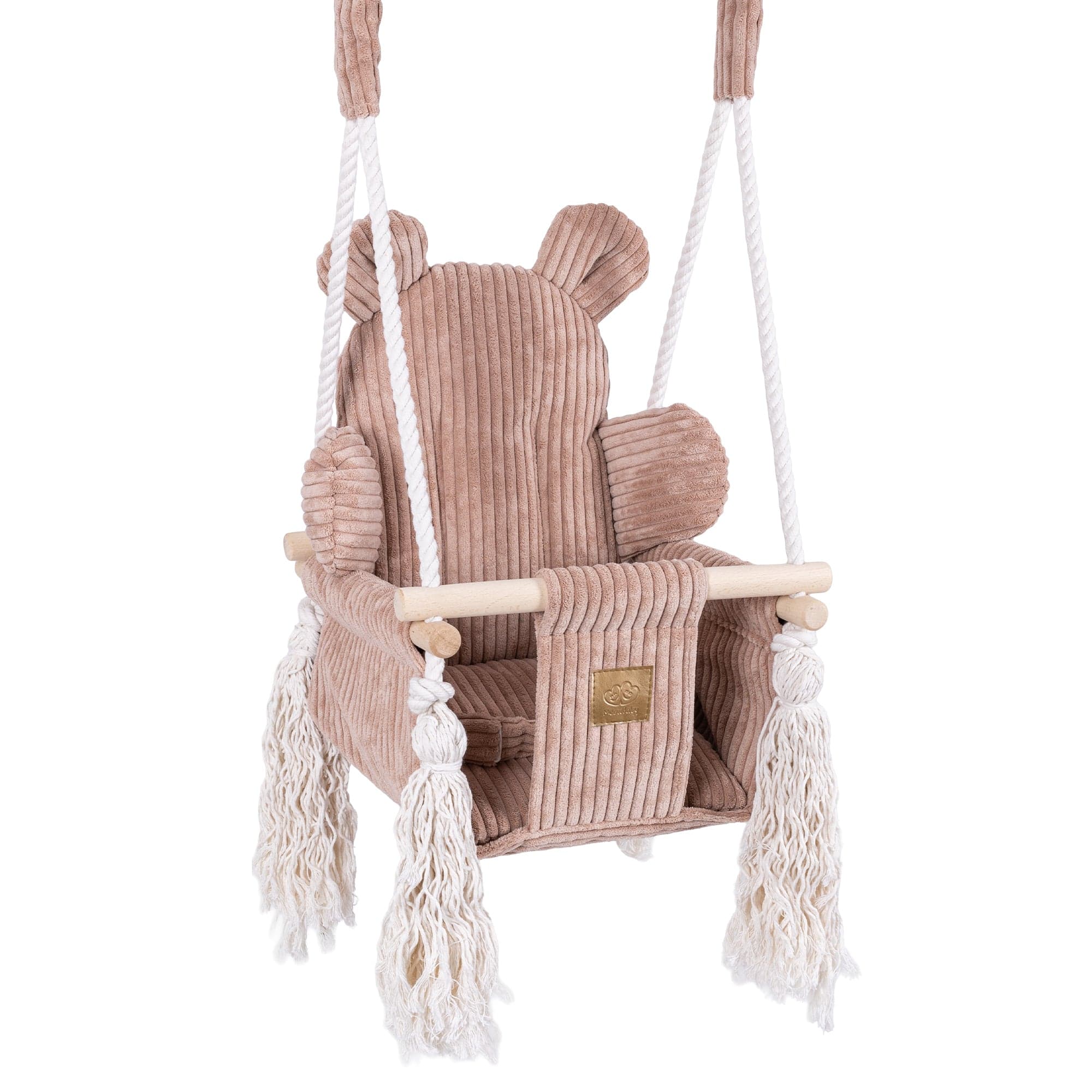Indoor Baby Swing – Bear Swing | Aesthetic Powder Pink
