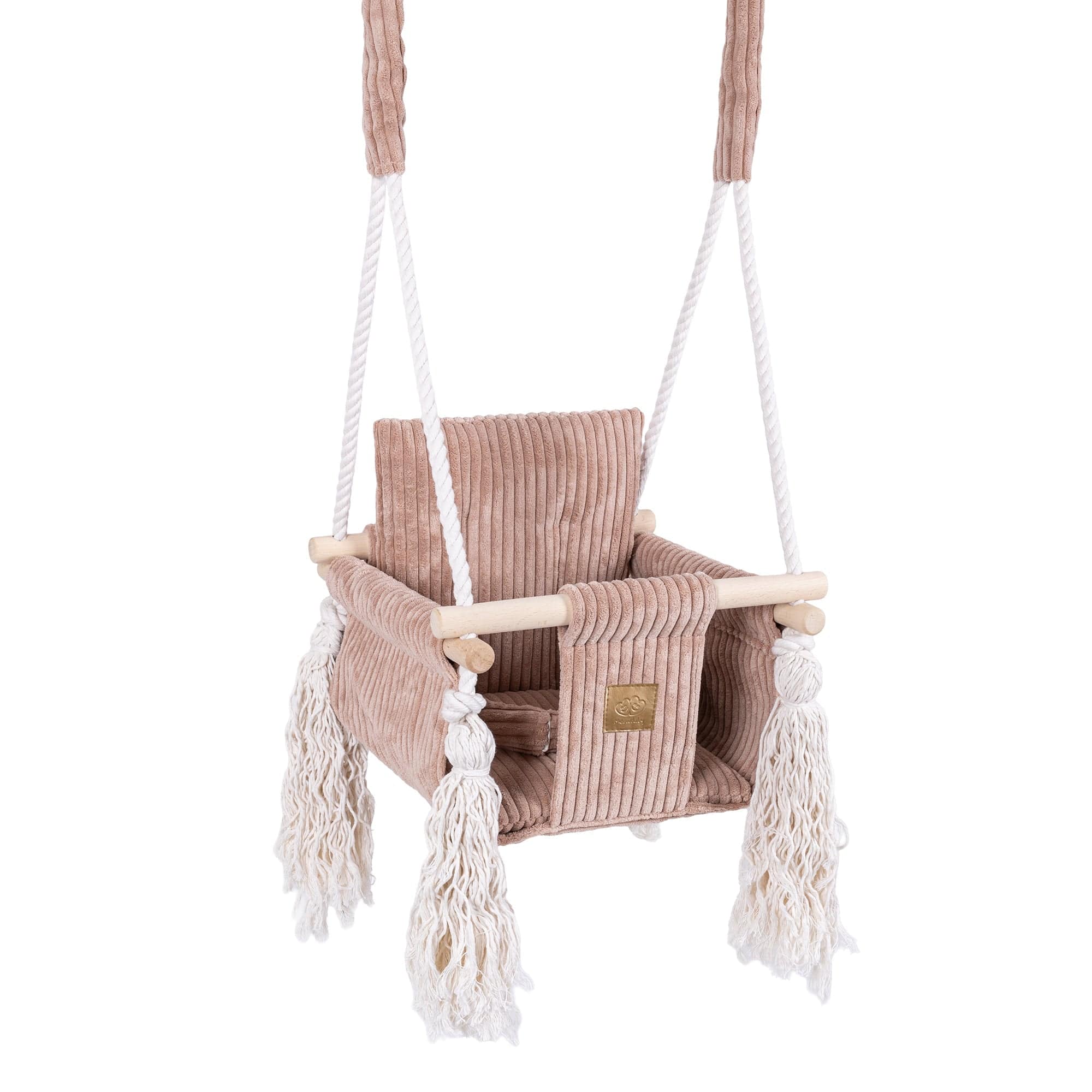 Indoor Baby Swing – Square Swing | Aesthetic Powder Pink