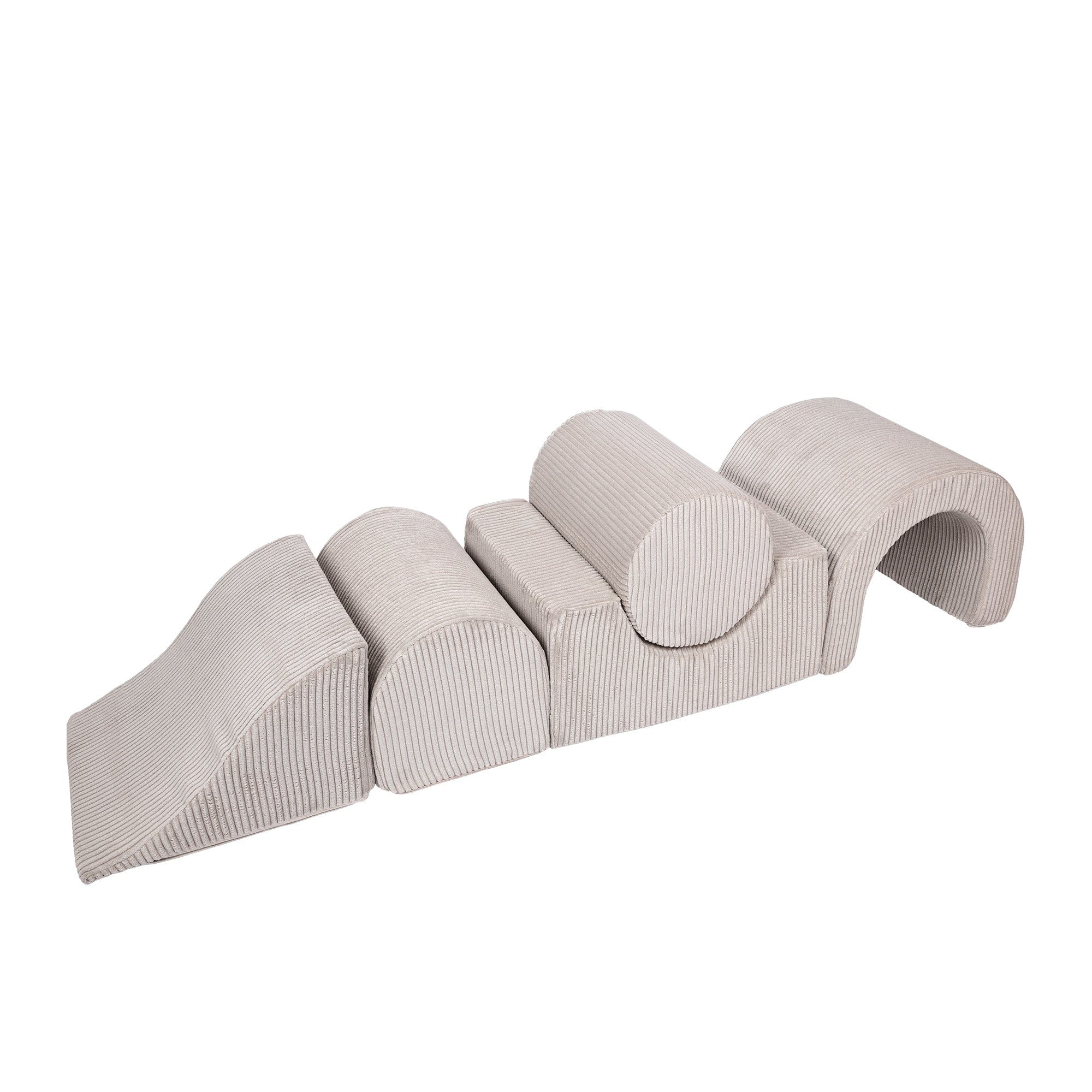 Meowbaby Schaumstoff-Spielplatz für Kinder | 5 Elemente | Aesthetic