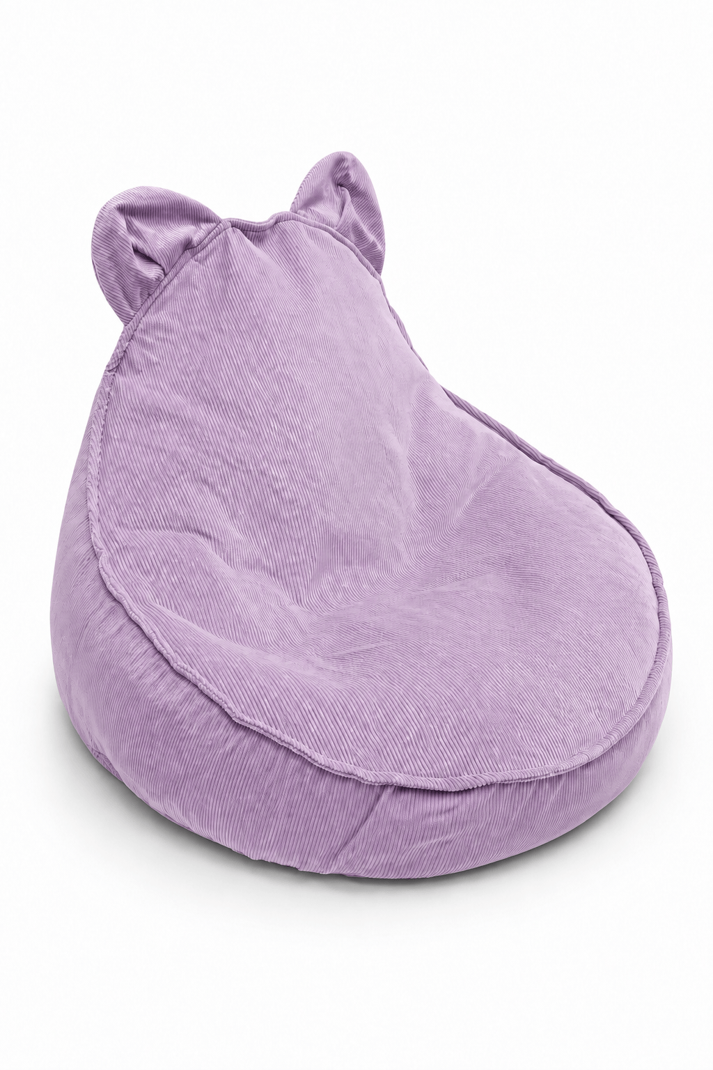 MeowBaby Kindersessel Bären-Sitzsack Cord Premium - Slim Cord Edition
