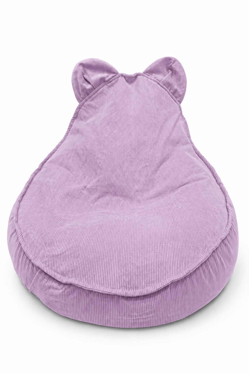 MeowBaby Kindersessel Bären-Sitzsack Cord Premium - Slim Cord Edition