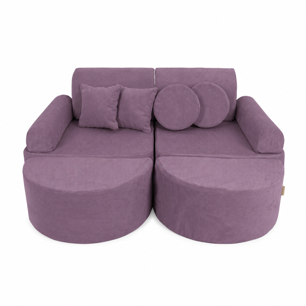 MeowBaby Play Sofa Mini Max Cord Premium - beige