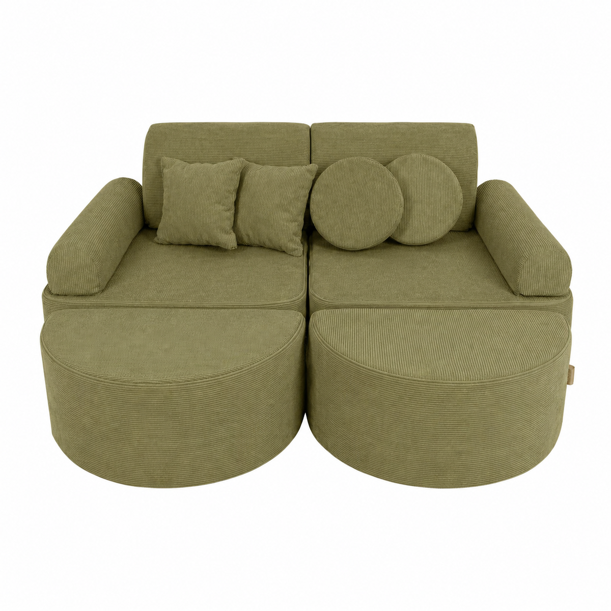 MeowBaby Play Sofa Mini Max Cord Premium - beige