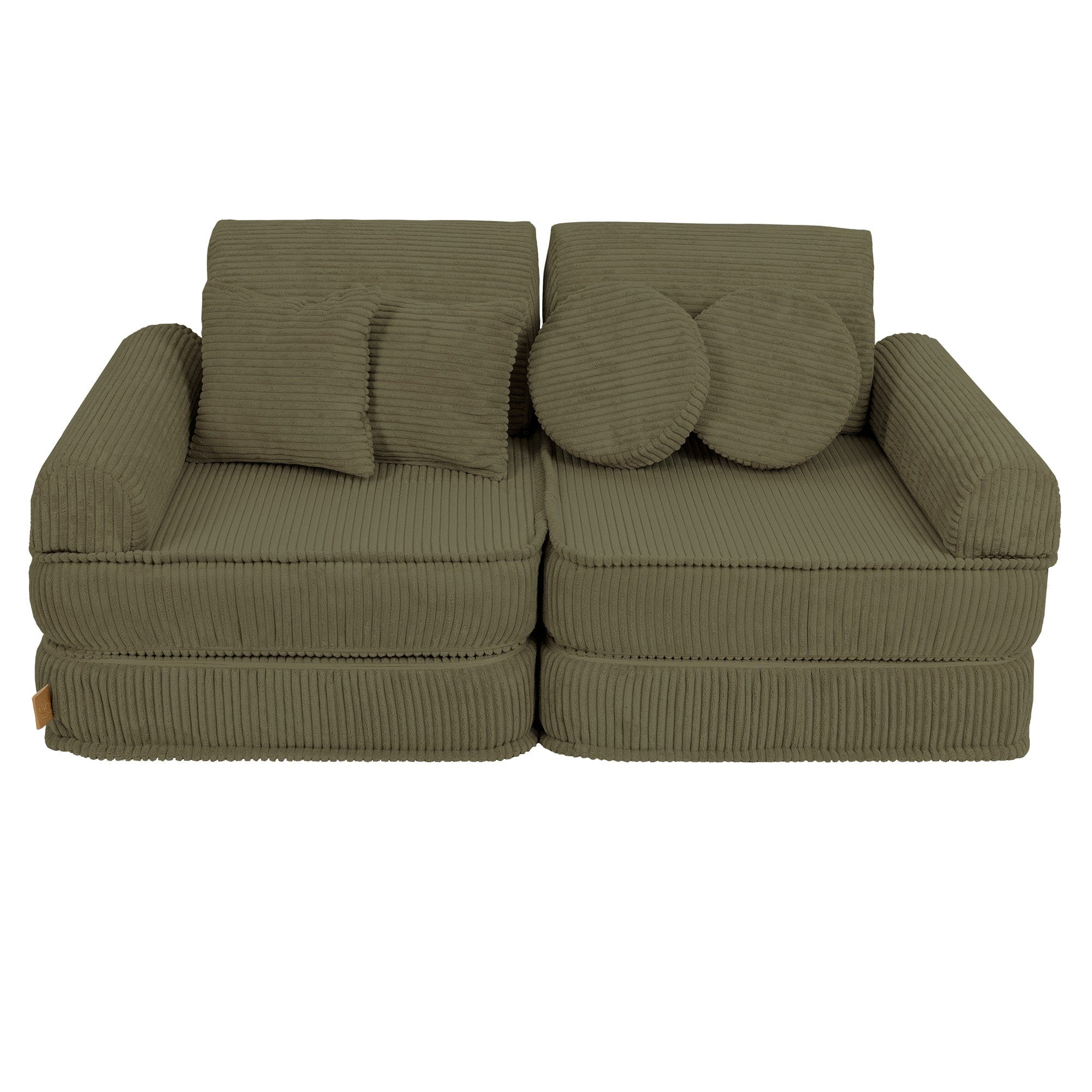 MeowBaby Spielsofa Ästhetik Cord Mini Max - Classic Cord Edition