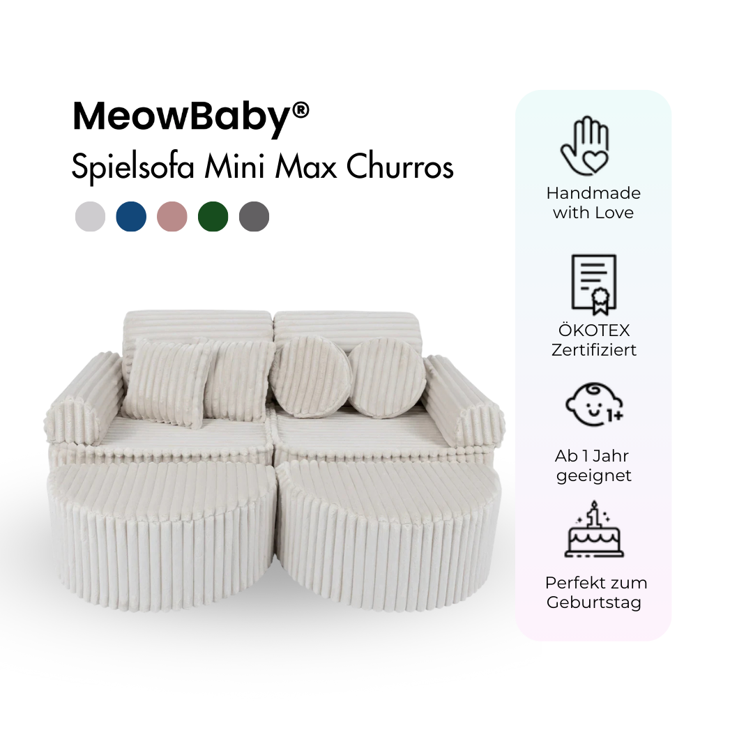 MeowBaby Spielsofa Mini Max Churros