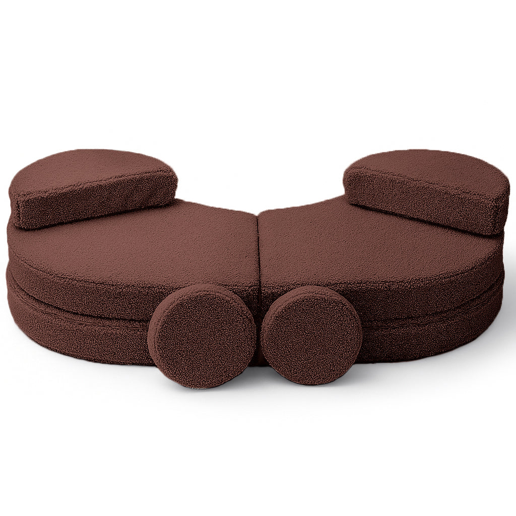 MeowBaby Spielsofa Coccolo Bearly - Chocolate