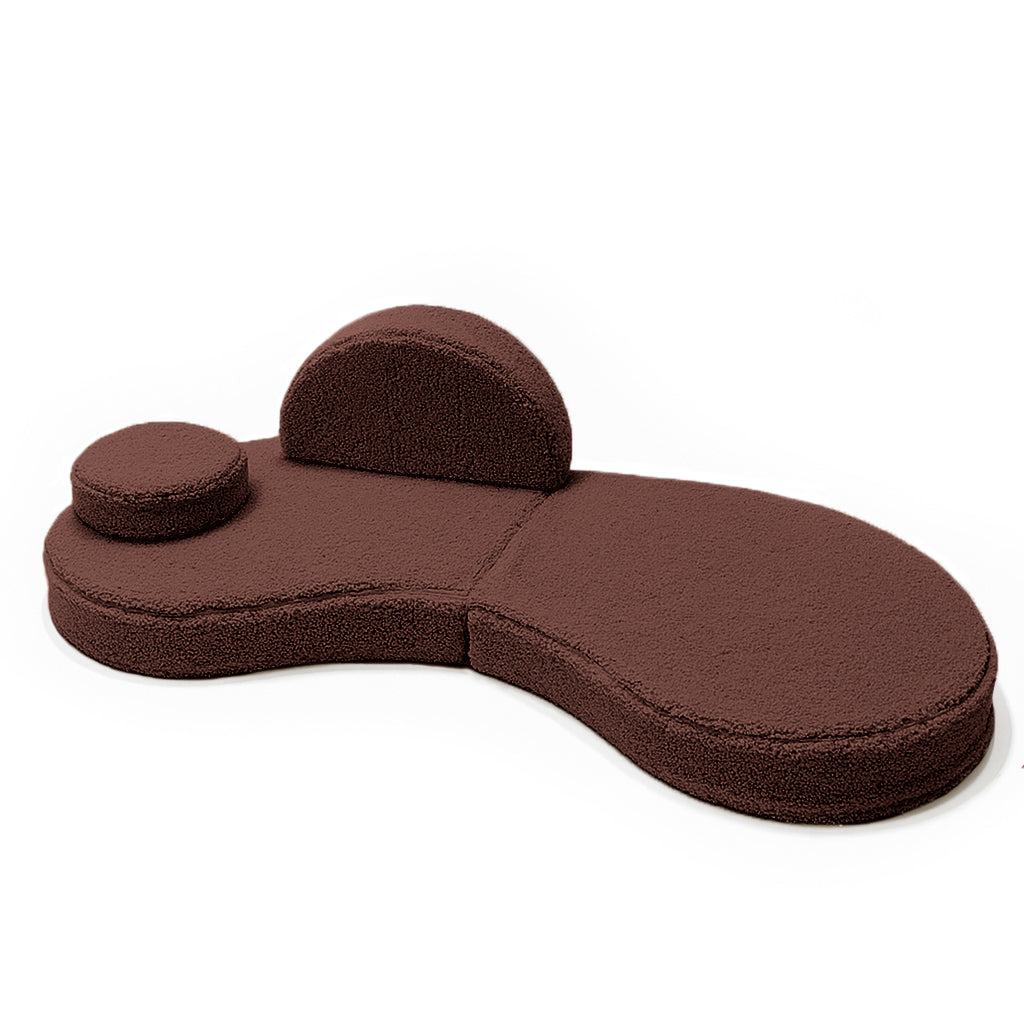 MeowBaby Spielsofa Coccolo Bearly - Chocolate