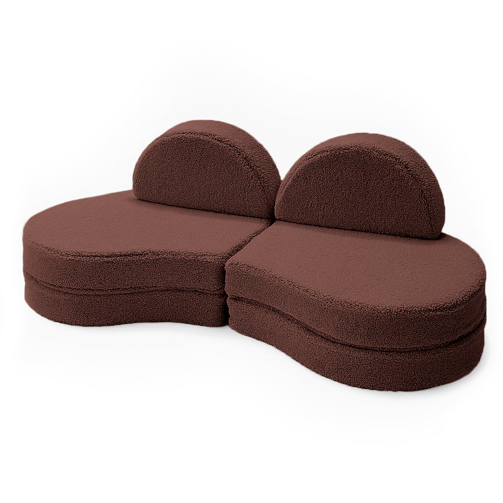 MeowBaby Spielsofa Coccolo Bearly - Chocolate