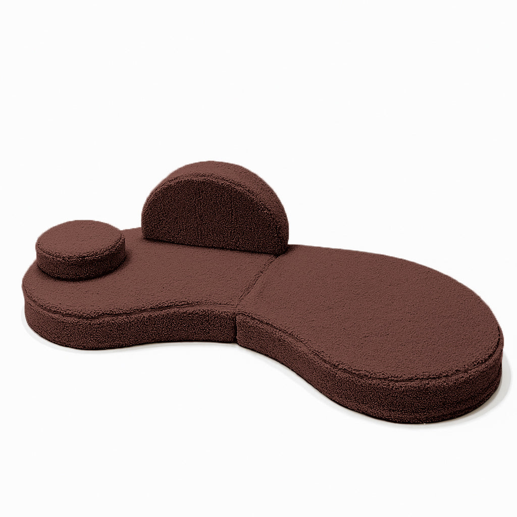 MeowBaby Spielsofa Coccolo Bearly - Chocolate