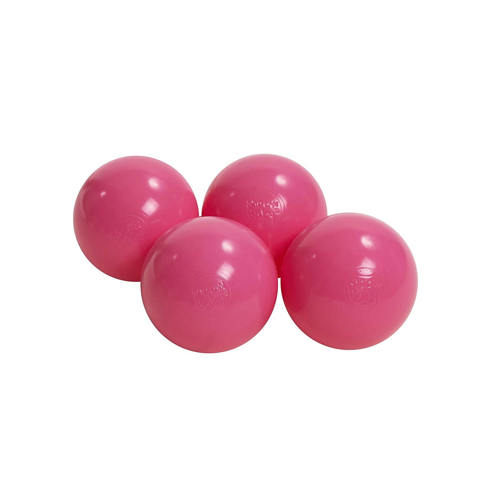 MeowBaby Ballset für Bällebad, 7cm, 50 Stck: Hellpink