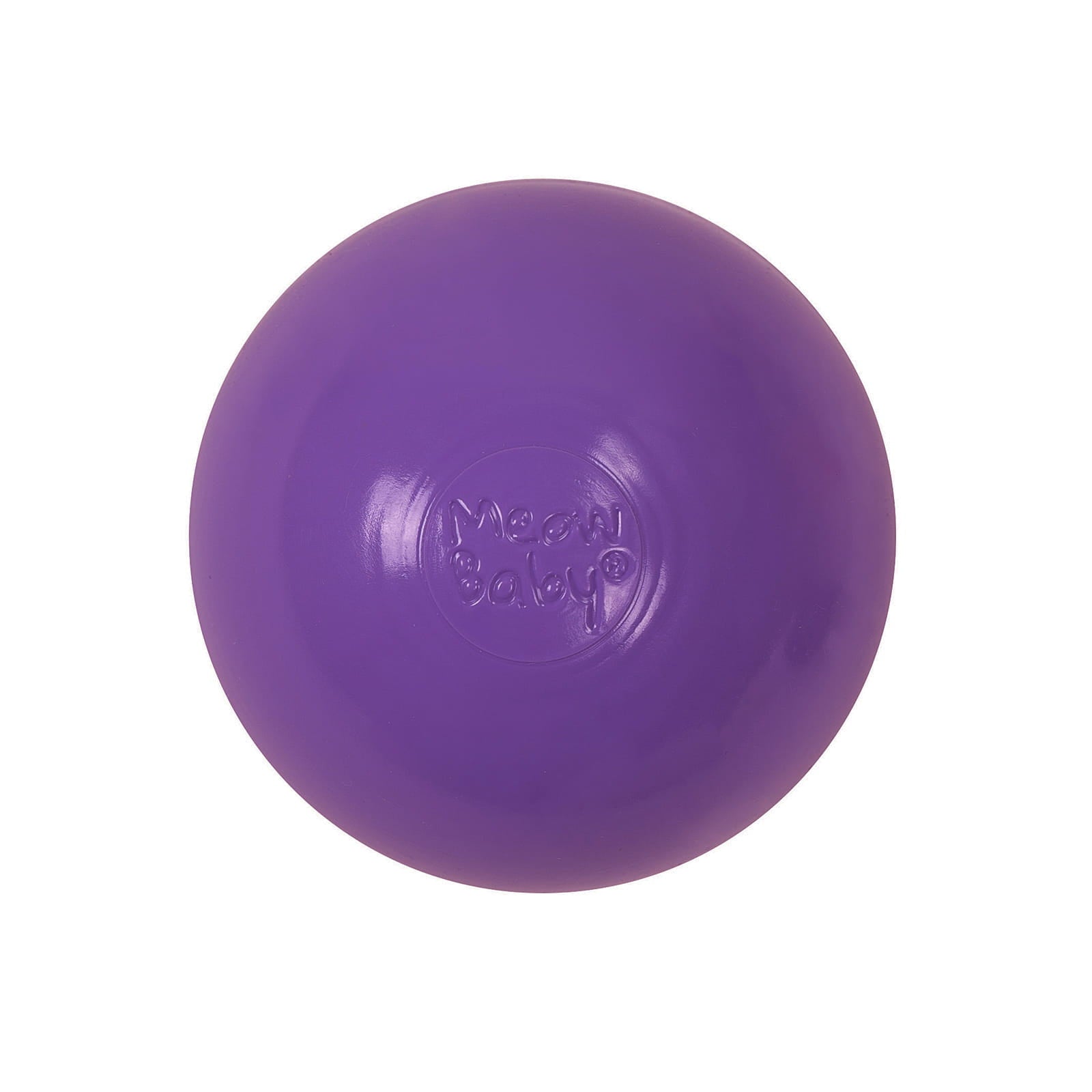 MeowBaby Ballset für Bällebad, 7cm, 50 Stck: Violett