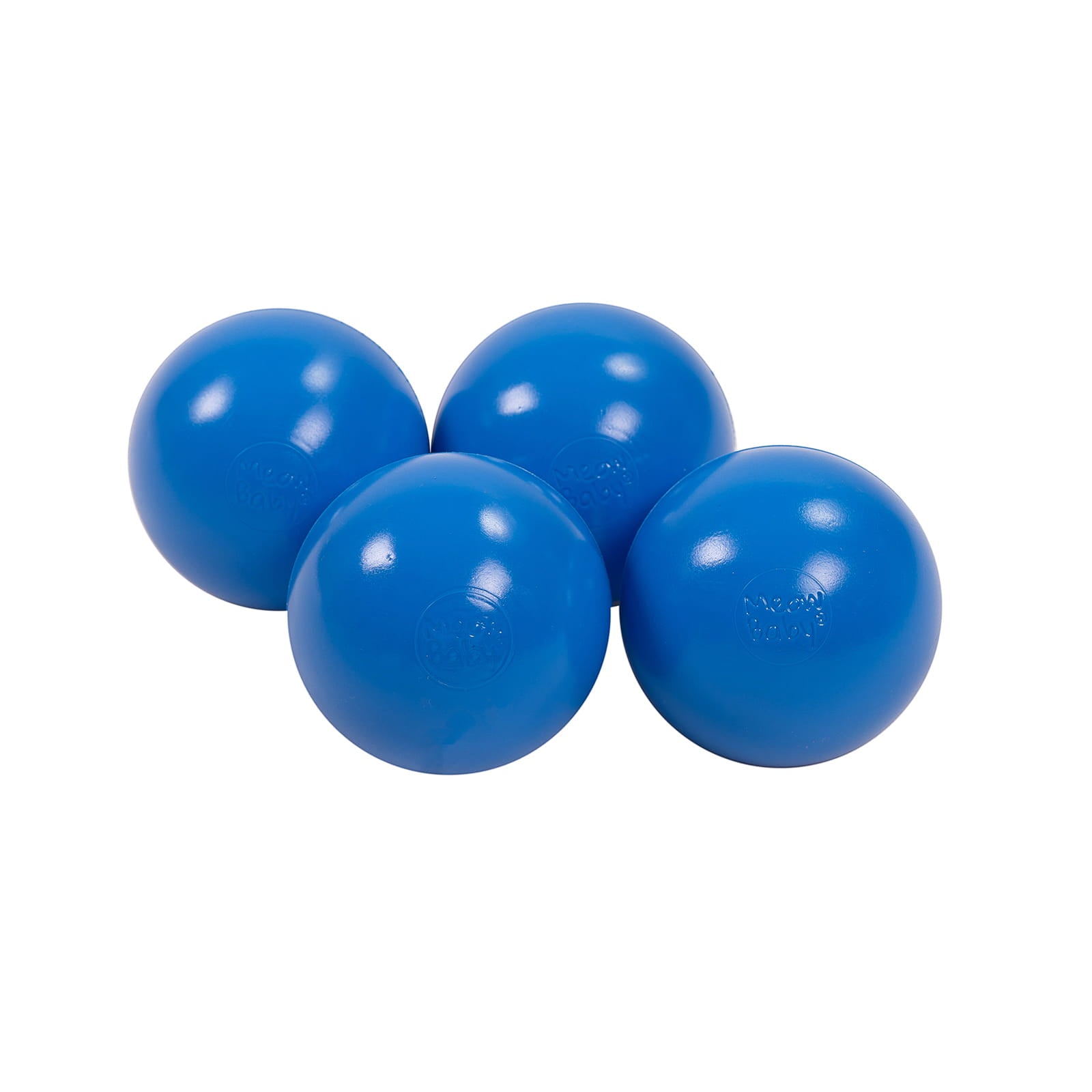 MeowBaby Ballset für Bällebad, 7cm, 50 Stck: Blau