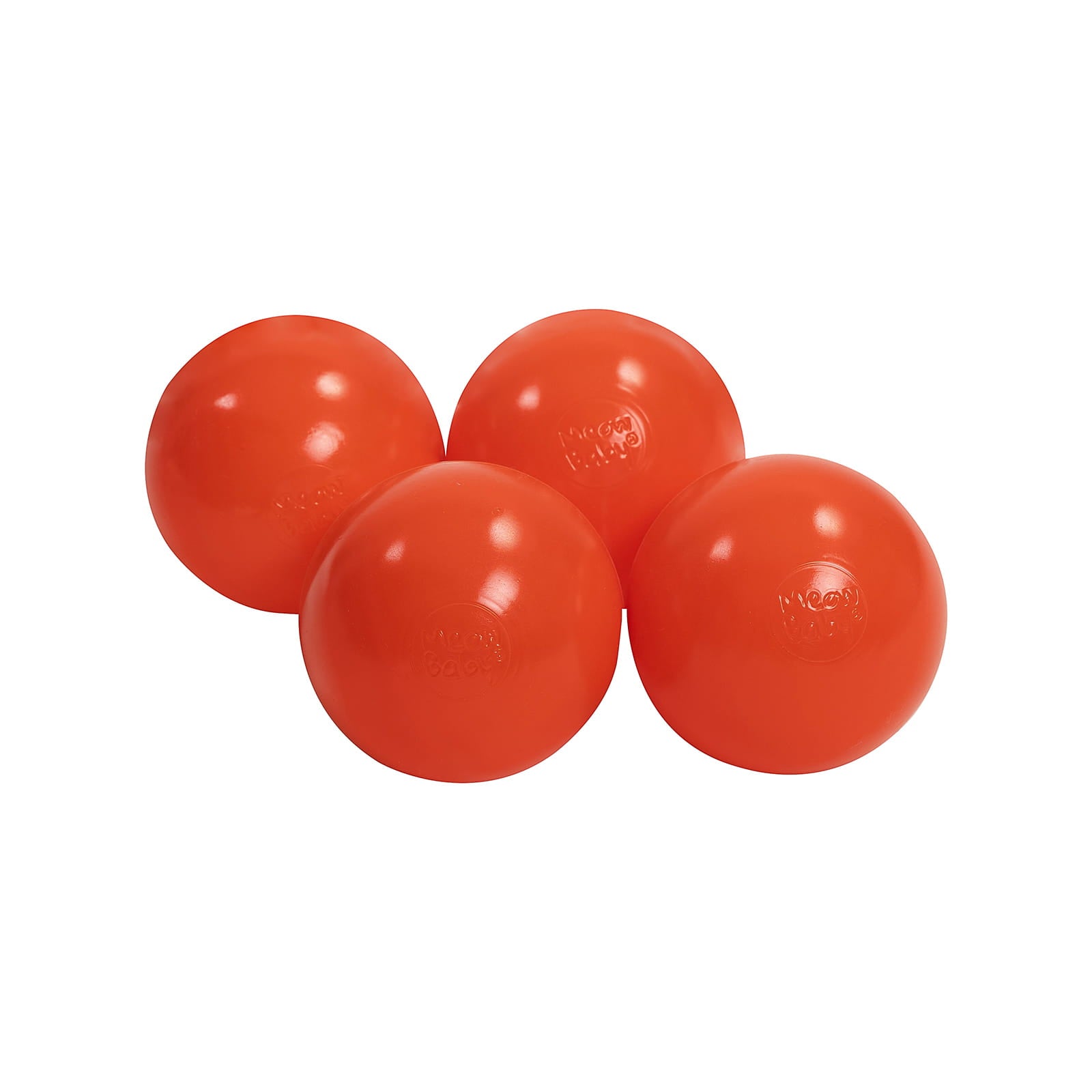 MeowBaby Ballset für Bällebad, 7cm, 50 Stck: Orange