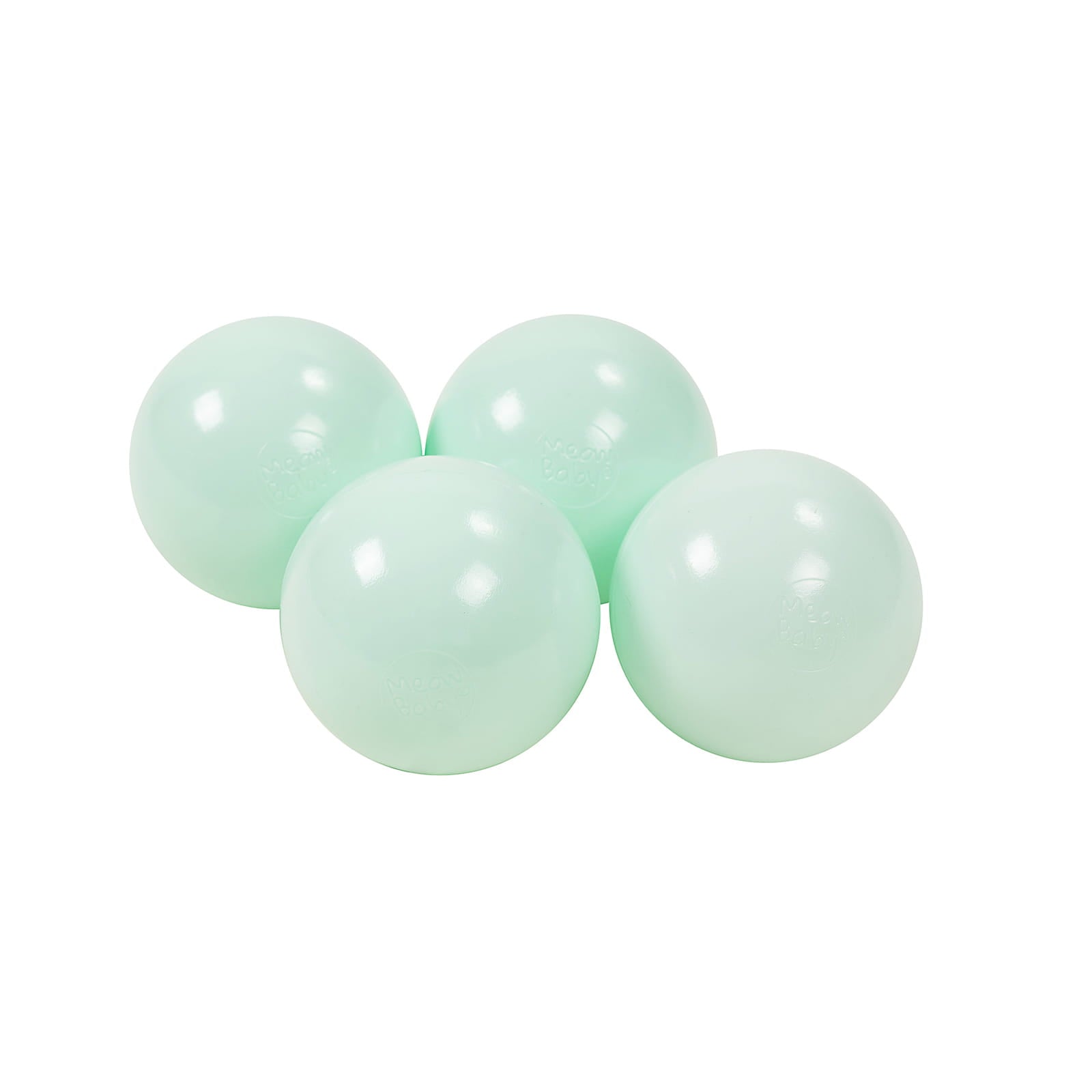 MeowBaby Ballset für Bällebad, 7cm, 50 Stck: Mint