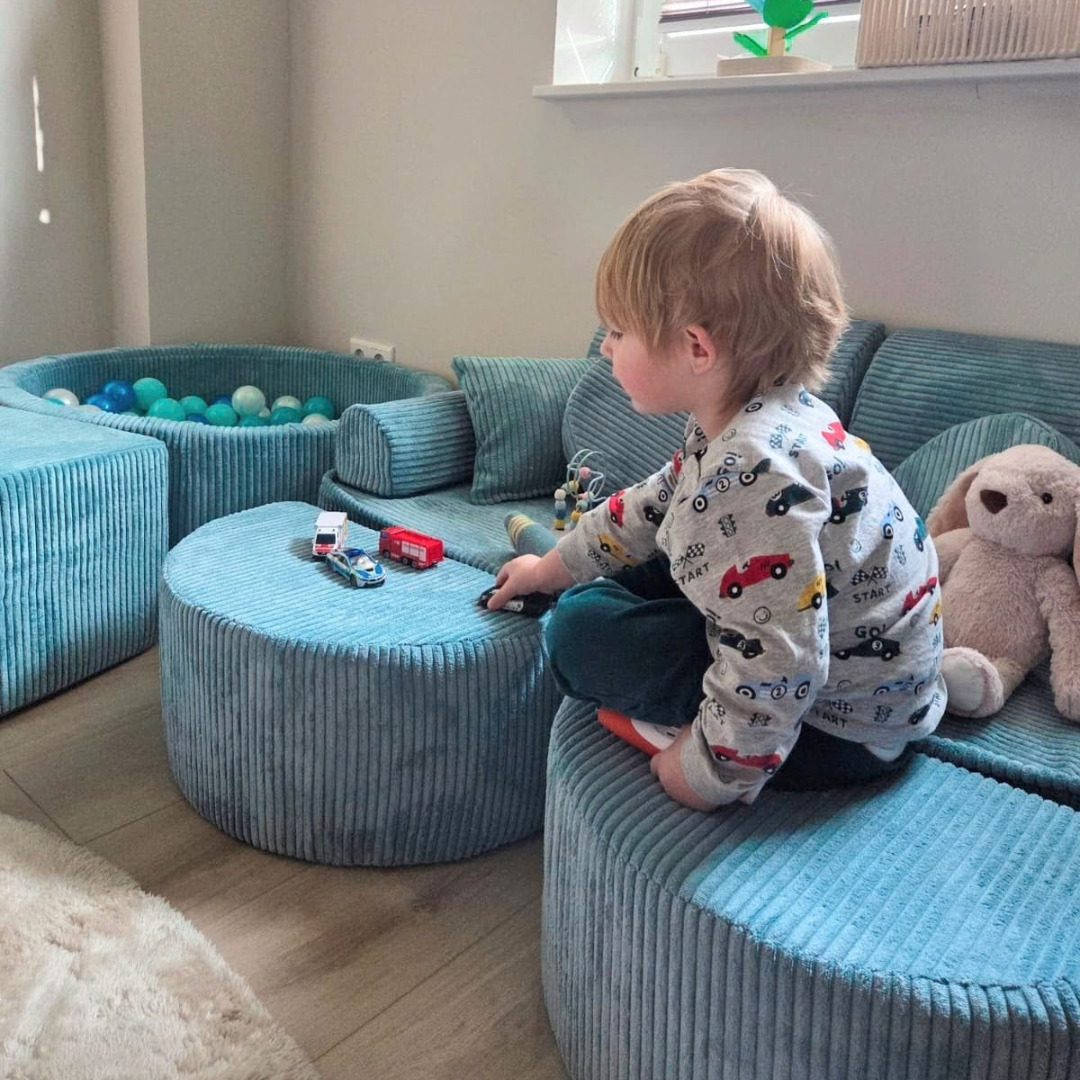 MeowBaby Spielsofa Ästhetik Cord Mini Max - Classic Cord Edition