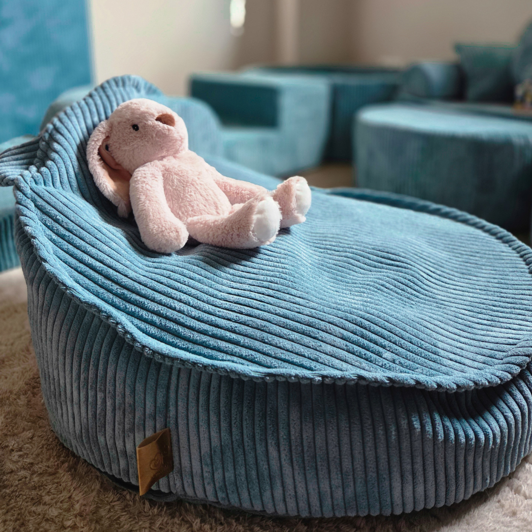 MeowBaby Sitzsack Ästhetik Cord Bär