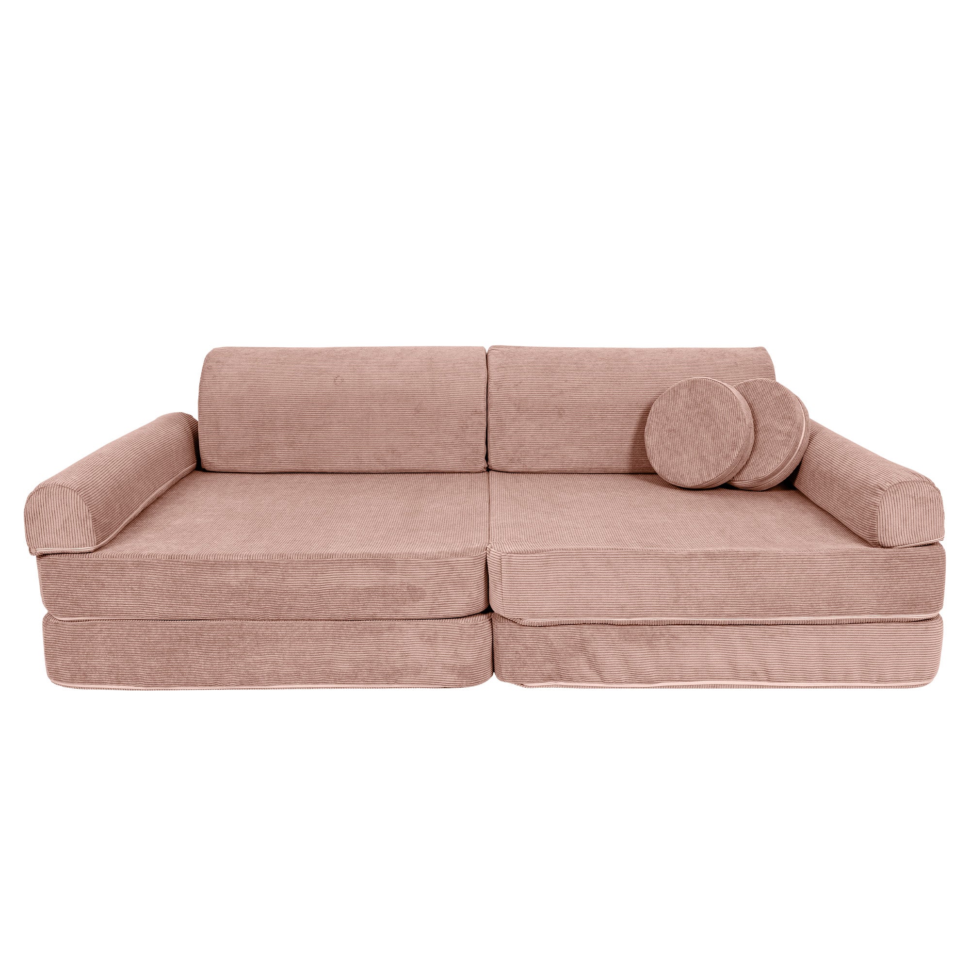 MeowBaby Spielsofa Cord Premium - powder pink