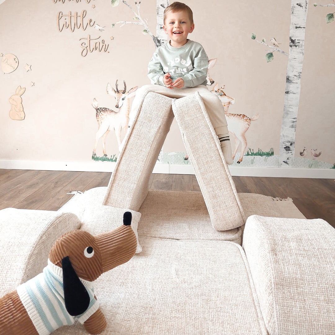 MeowBaby Spielsofa Mini Plus Tangle - Marshmallow Beige