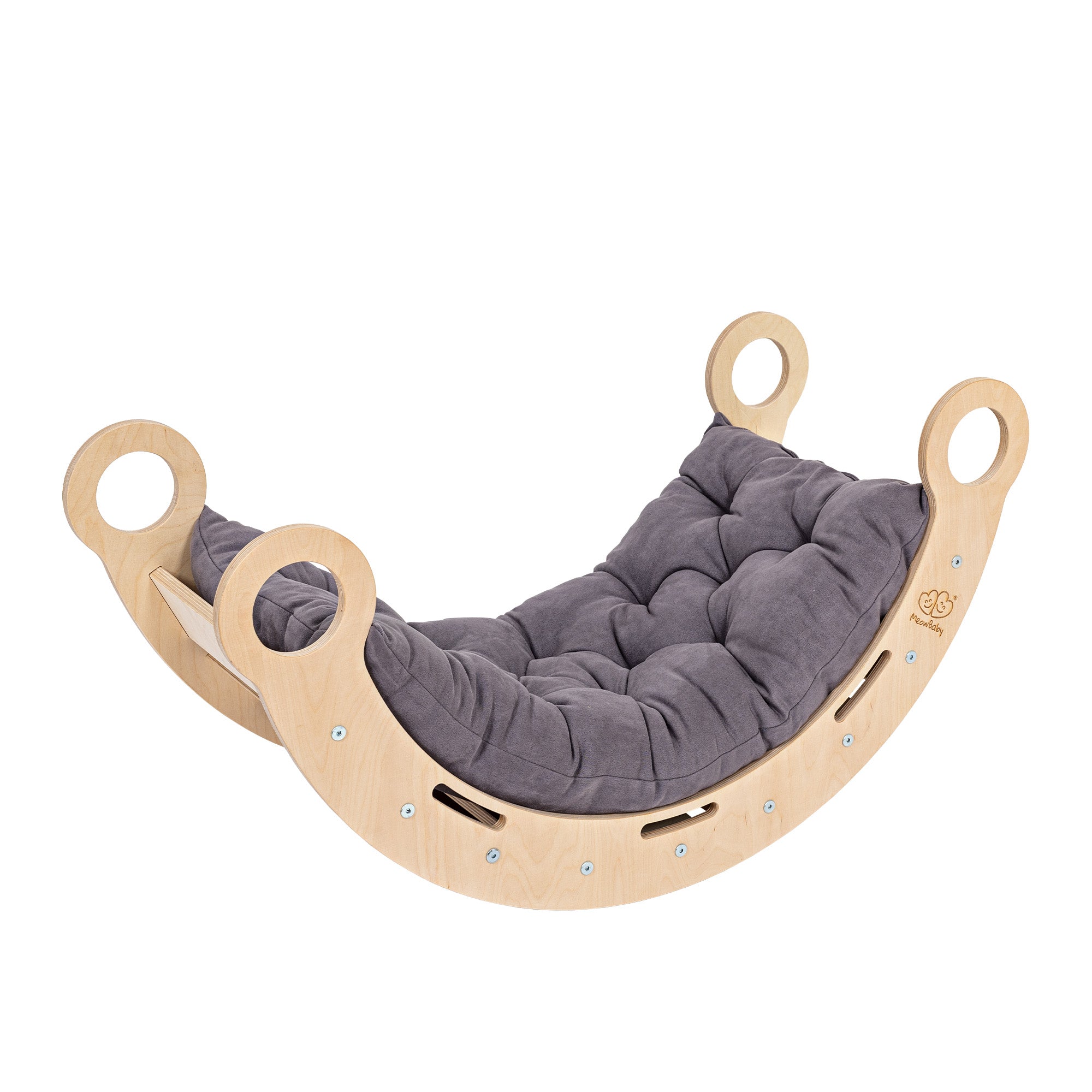 MeowBaby Dream Rocker Balancewippe/Schaukel L - natur