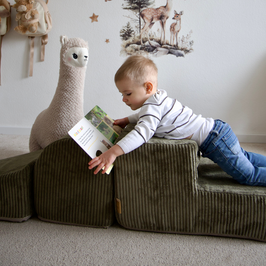 MeowBaby Schaumspielset Ästhetik Cord 3 Elemente