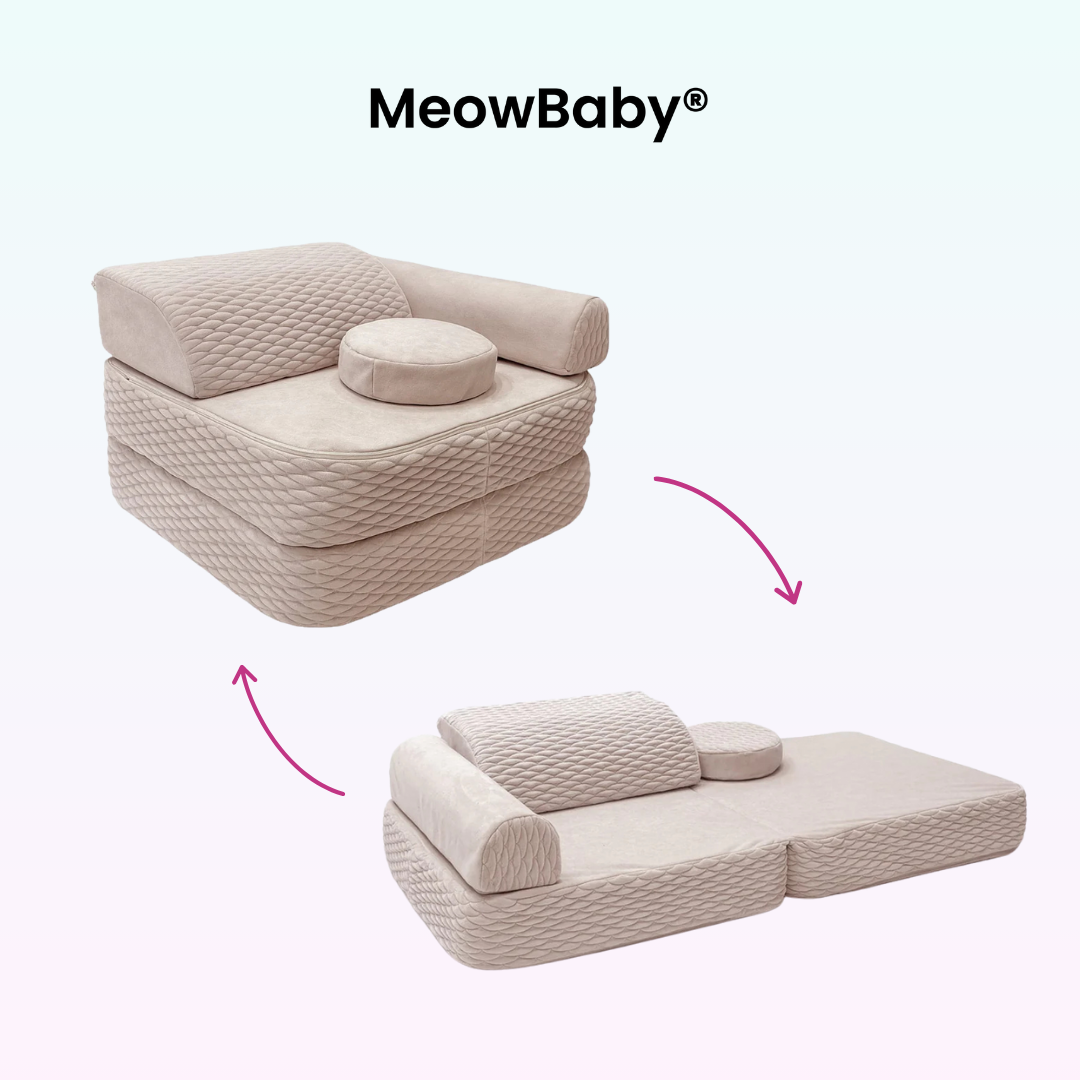 Meowbaby Kinder-Spiel-Sessel Dune