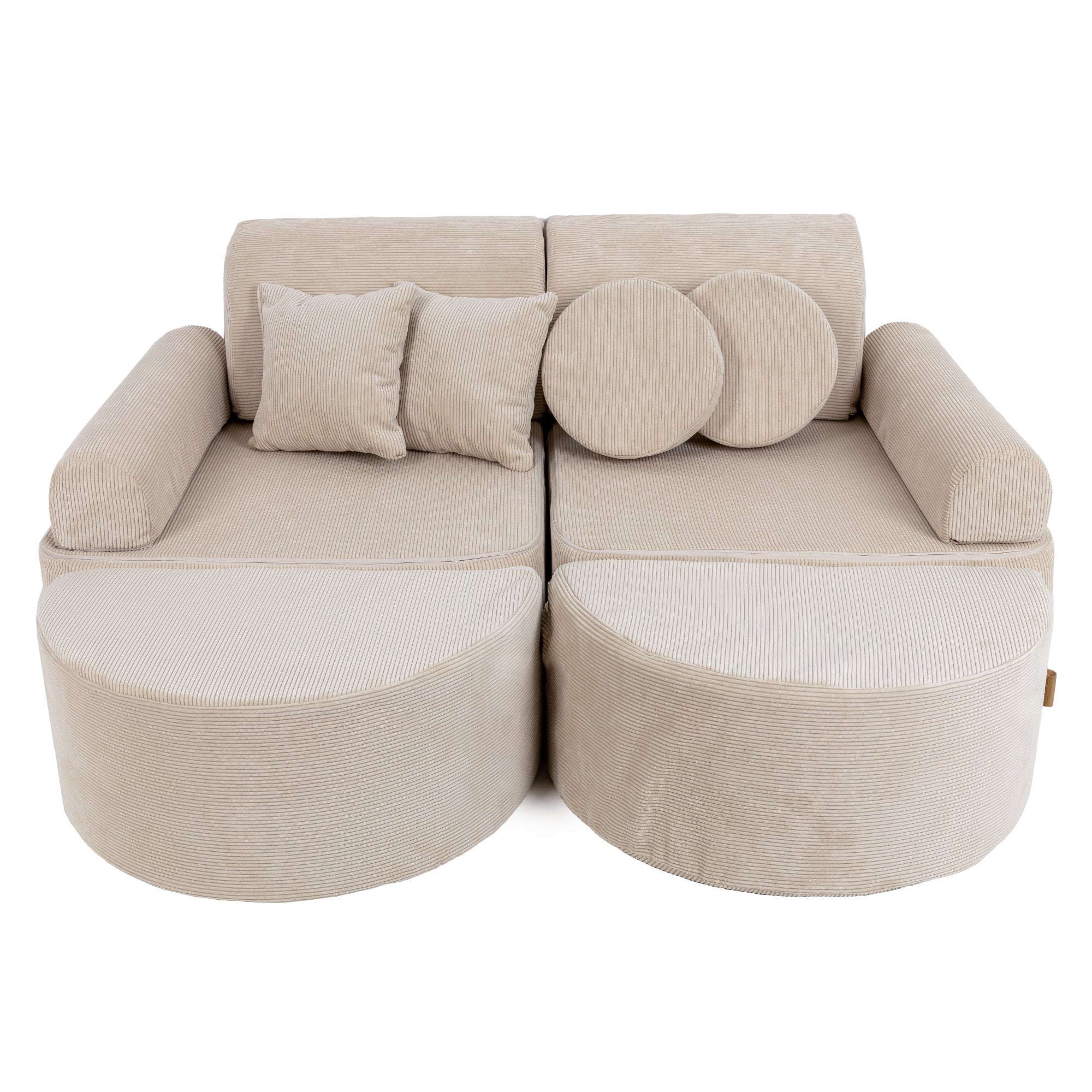 MeowBaby Spielsofa Mini Max Cord Premium - beige