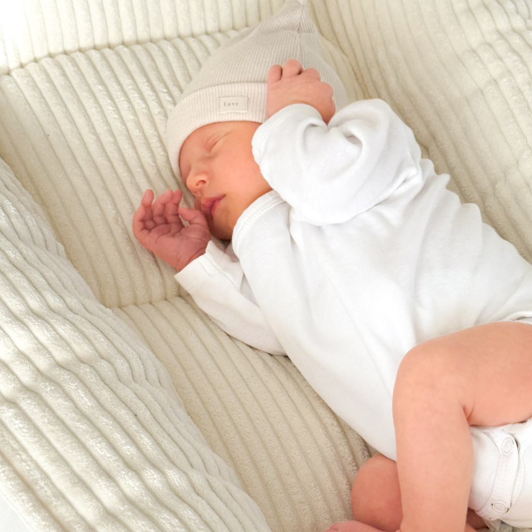 MeowBaby Babynestchen Cord für Neugeborene