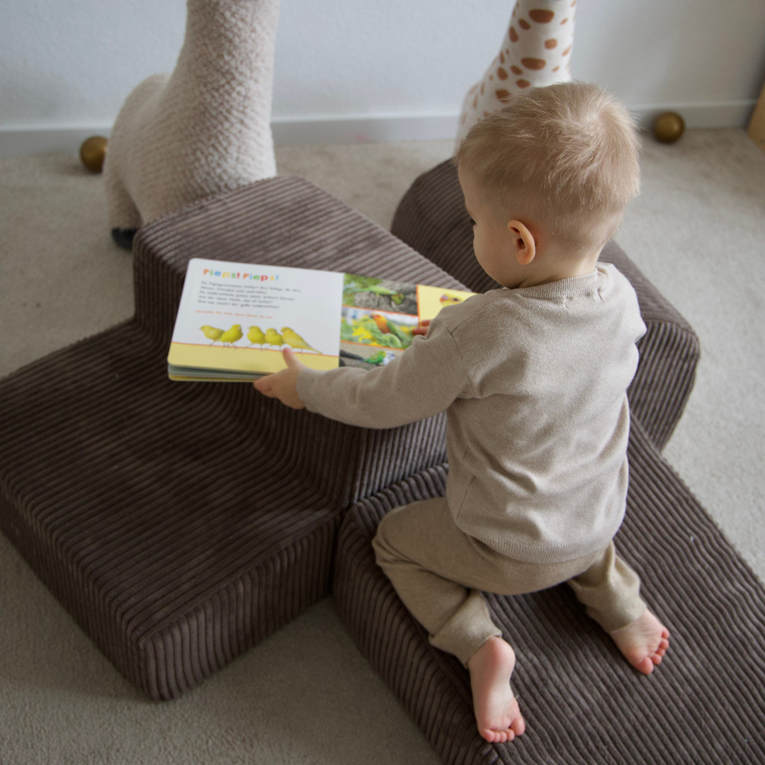 MeowBaby Schaumspielset Ästhetik Cord 3 Elemente