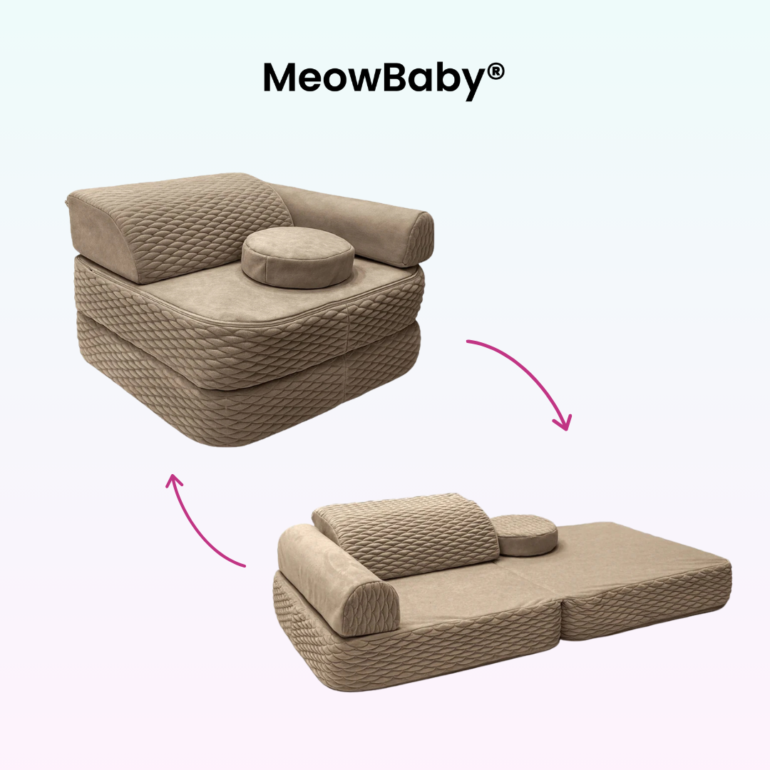 Meowbaby Kinder-Spiel-Sessel Dune