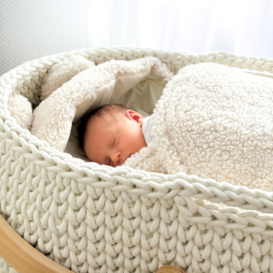 MeowBaby Einschlagdecke mit Bärenohren Bearly