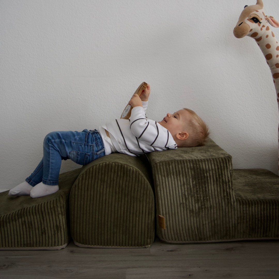 MeowBaby Schaumspielset Ästhetik Cord 3 Elemente