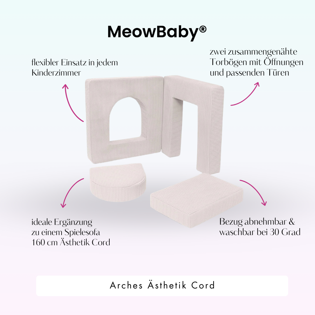 Meowbaby Arches Ästhetik Cord 160cm - Classic Cord Edition