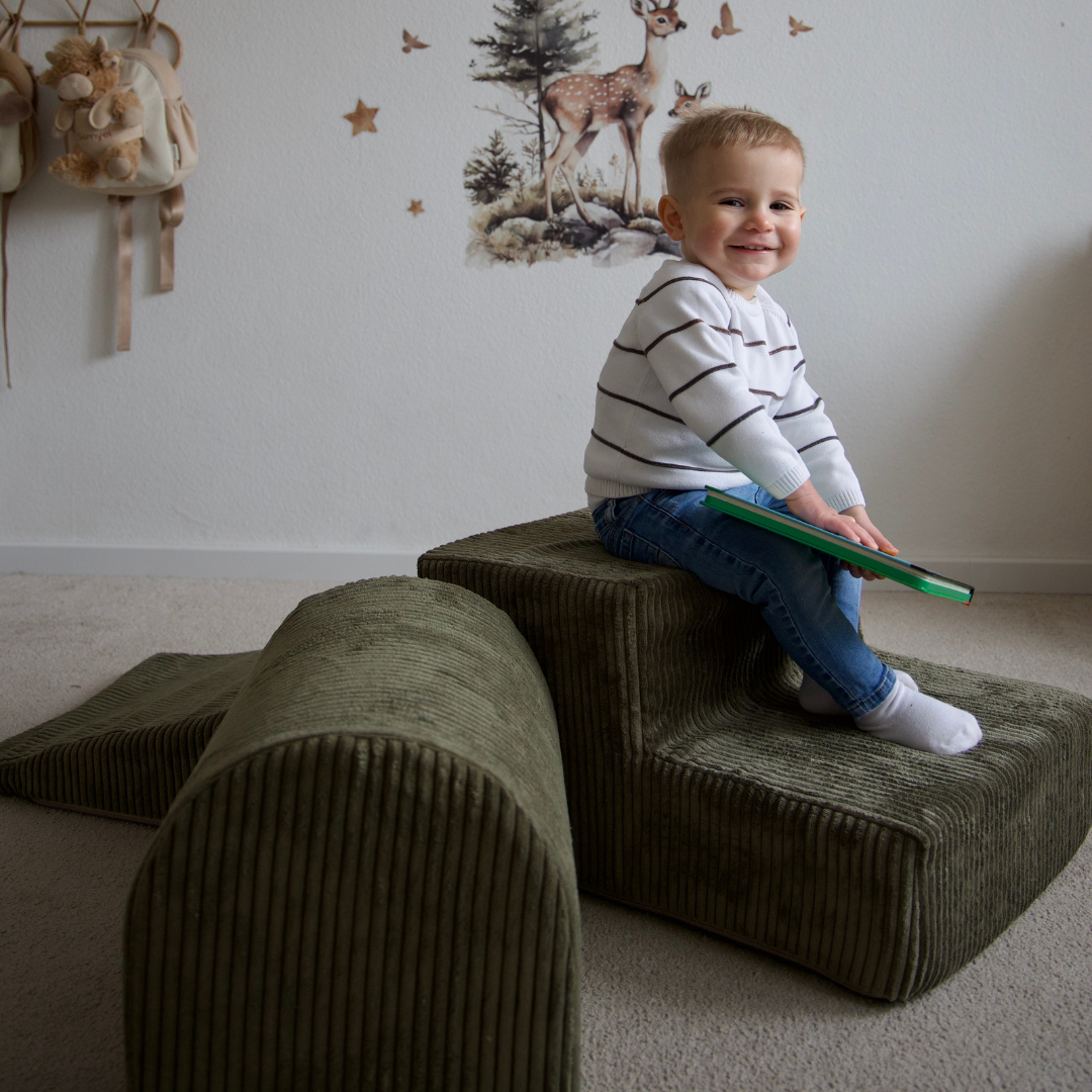 MeowBaby Schaumspielset Ästhetik Cord 3 Elemente