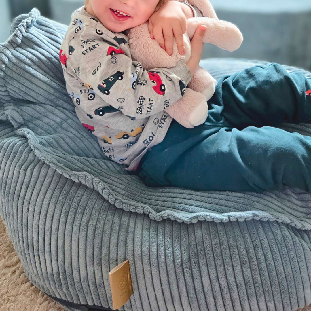 MeowBaby Sitzsack Ästhetik Cord Bär