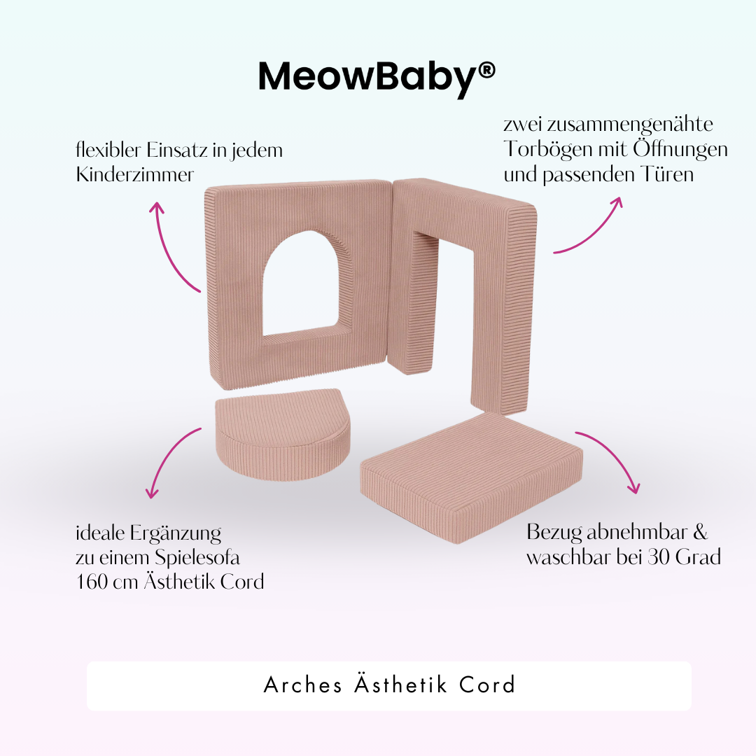 Meowbaby Arches Ästhetik Cord 160cm - Classic Cord Edition